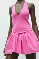 HALTER DRESS