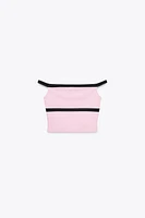 TIE FRONT CROP TOP
