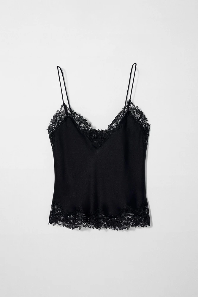 SILK CAMISOLE TOP KATE MOSS X ZARA