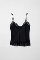 SILK CAMISOLE TOP KATE MOSS X ZARA