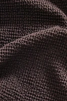 MINI WAFFLE-KNIT BATH TOWEL