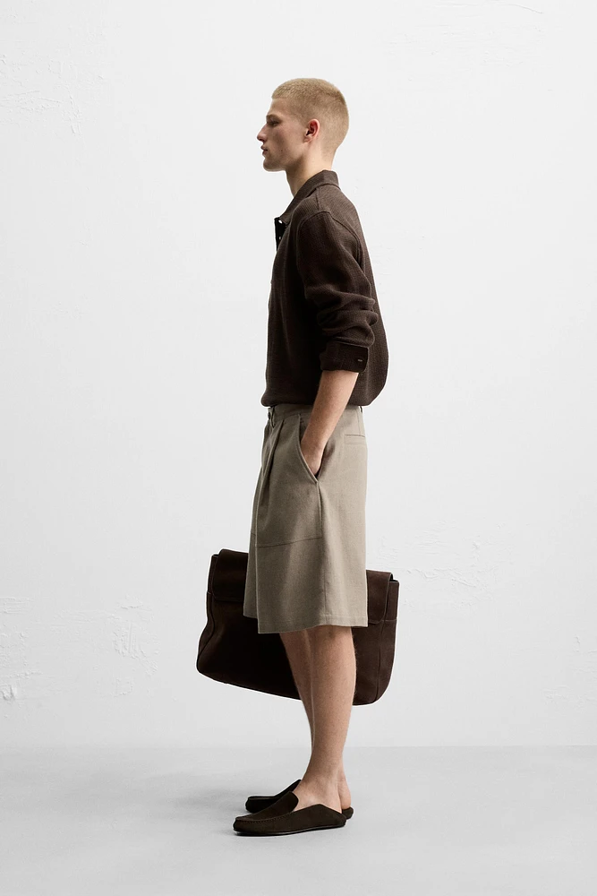 TEXTURED POLO SHIRT