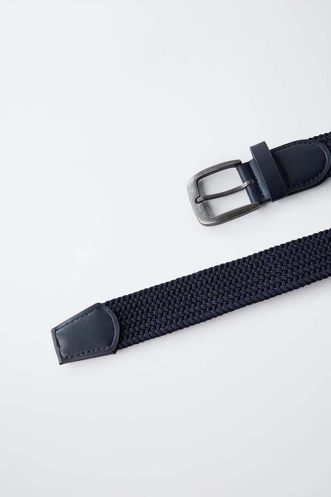 CEINTURE ÉLASTIQUE TRESSÉE
