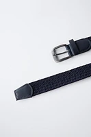 CEINTURE ÉLASTIQUE TRESSÉE