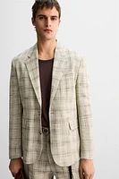 BLAZER COSTUME À CARREAUX ÉDITION LIMITÉE