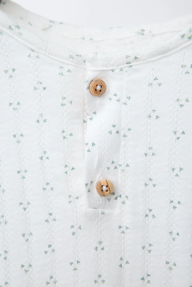PRINTED BODYSUIT