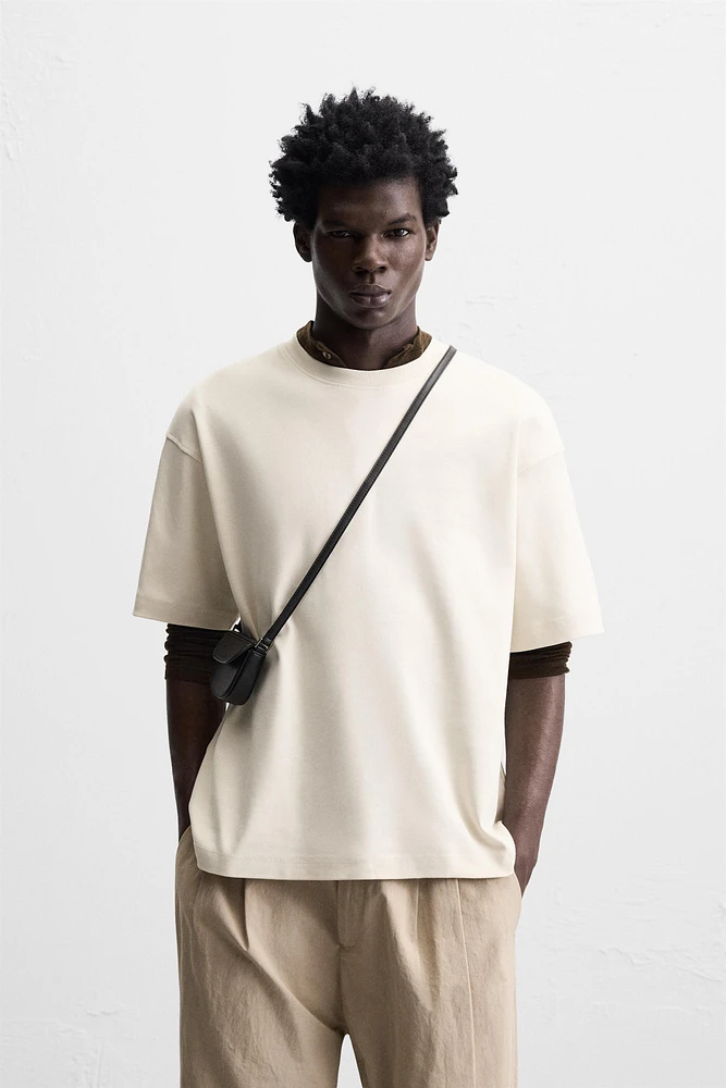 INTERLOCK EMBROIDERED SWEATSHIRT