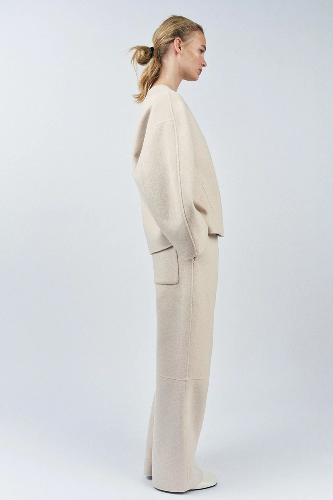 ZW COLLECTION WOOL BLEND PANTS