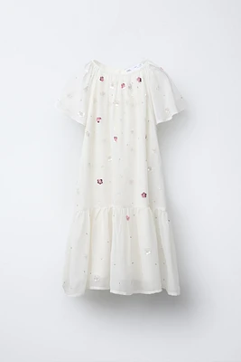 ROBE FLEURS FANTAISIE