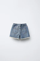 DENIM SKORT