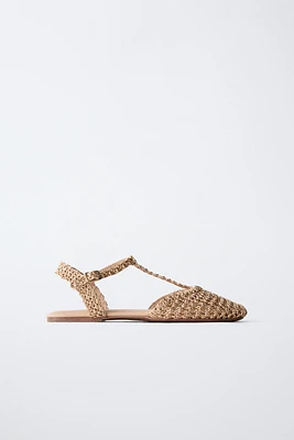 BRAIDED SLINGBACK SHOES