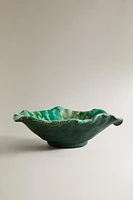 DECORATIVE TERRACOTTA BOWL
