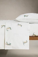 CHILDREN’S CROCODILE FITTED SHEET