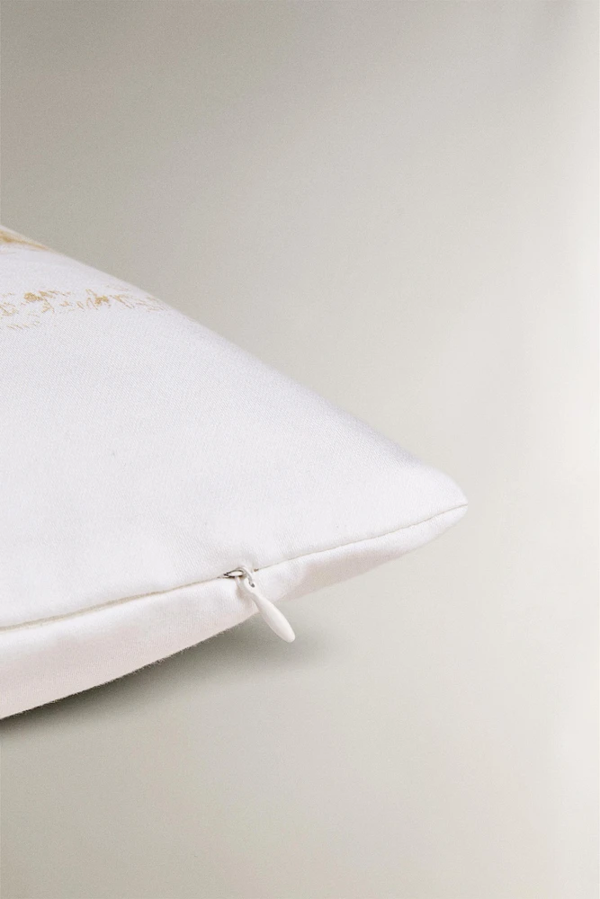 HORSE THROW PILLOW COVER
