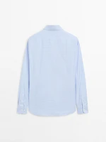 Slim fit 100% cotton shirt