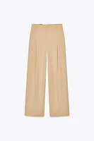 PANTALON À PLIS