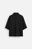 RELAXED FIT JACQUARD SHIRT