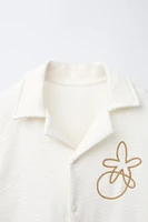 CORD EMBROIDERY SHIRT