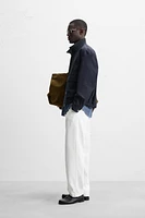 VESTE REGULAR FIT EN MÉLANGE DE COTON