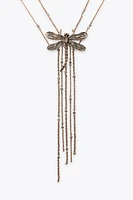 DRAGONFLY DOUBLE NECKLACE