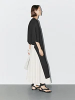 Blouse style cape coupe asymétrique - STUDIO