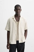 CHEMISE STRUCTURÉE À RAYURES
