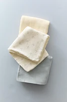 MINISERVIETTE DE BAIN ENFANT MINIFLEUR (LOT DE 3)