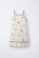 FLORAL KNIT DRESS