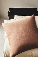 LINEN THROW PILLOW COVER