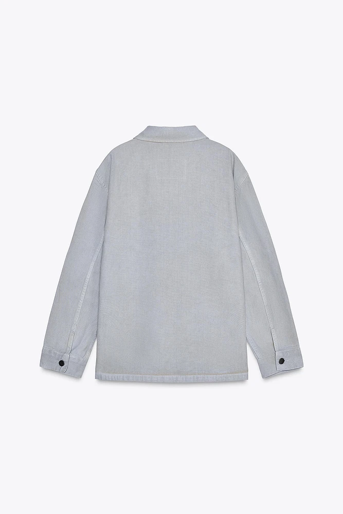 SURCHEMISE À POCHES COLLECTION ZARA WOMAN