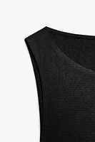 SLEEVELESS CROP TOP