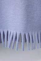 EMBROIDERED FRINGE T-SHIRT