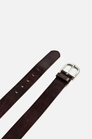 WIDE LEATHER BELT