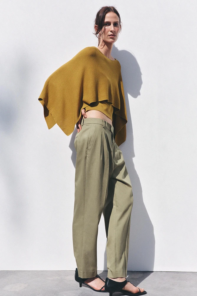 PANTALON À PINCES COLLECTION ZW
