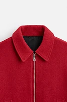 BOUCLÉ WOOL BLEND JACKET