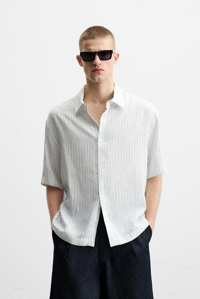 CHEMISE À RAYURES
