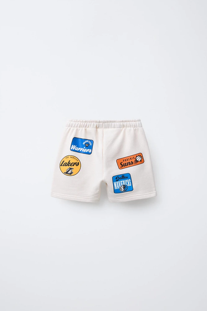 NBA TEAM PATCHES SHORTS