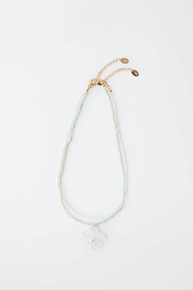 COLLIER FANTAISIE FLEUR
