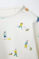 DOG PRINT T-SHIRT