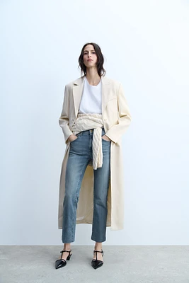 ZW COLLECTION HIGH WAIST CROPPED BOOTCUT JEANS
