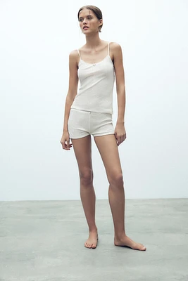 SHORT BOXER POINTELLE