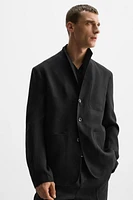 LIMITED EDITION 100% LINEN RELAXED FIT SUIT BLAZER
