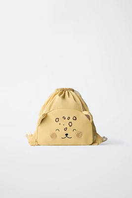 TIGER DRAWSTRING BAG