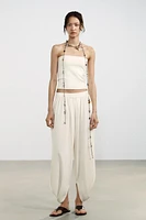 PANTALON EN MAILLE BOUFFANT