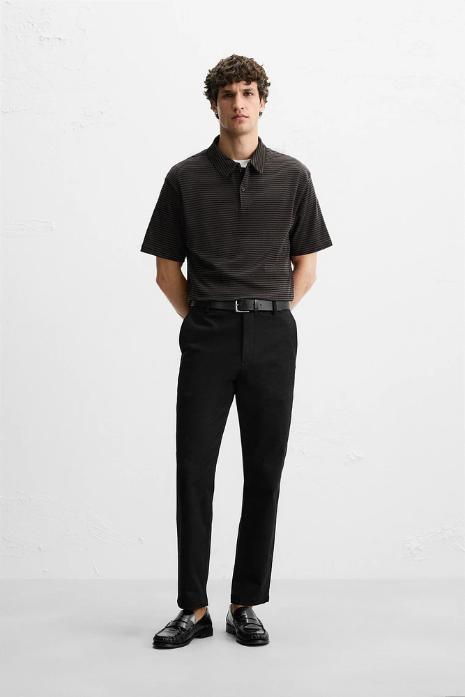 PANTALON CHINO COUPE REGULAR