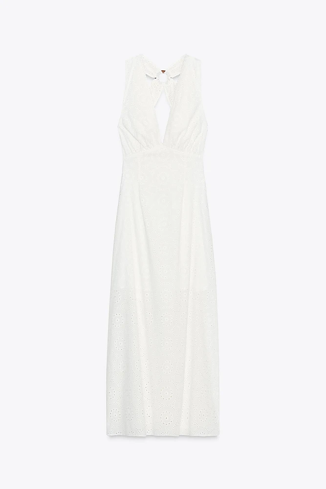 ROBE MIDI BRODÉE