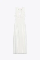 ROBE MIDI BRODÉE