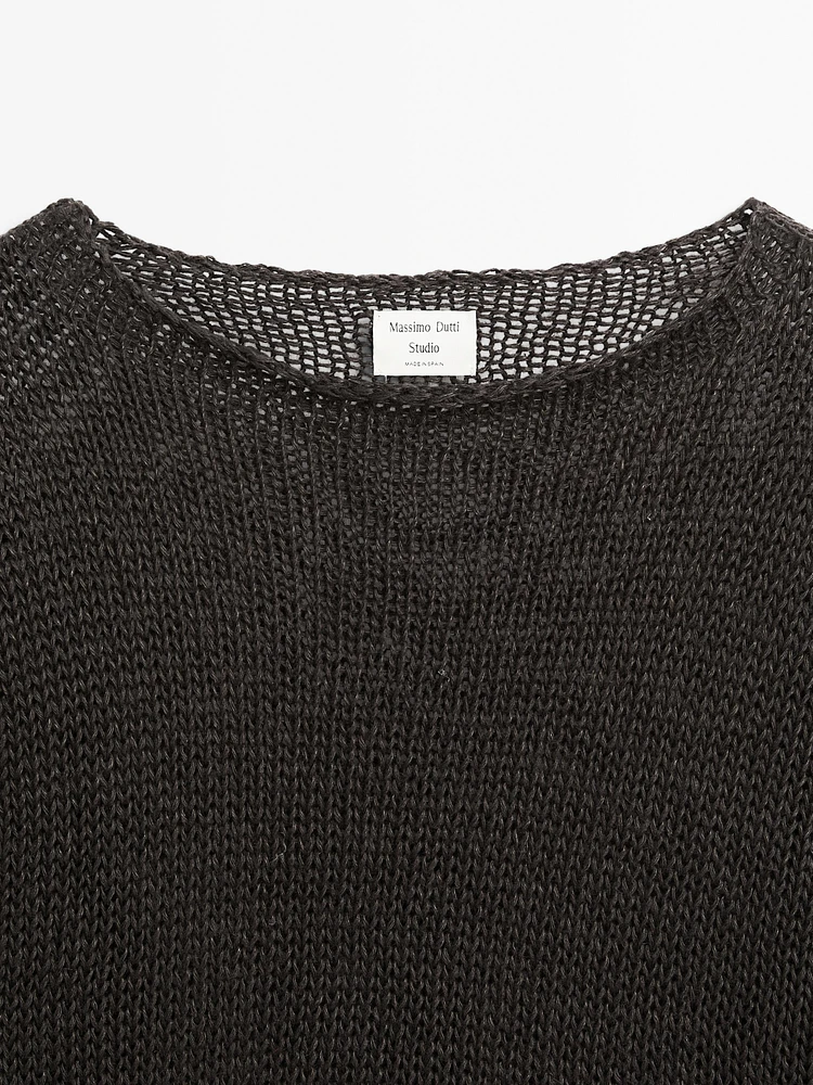 Pull oversize manches courtes - STUDIO