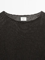 Pull oversize manches courtes - STUDIO