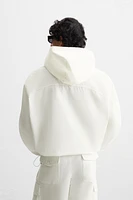 HOODED OVERSHIRT